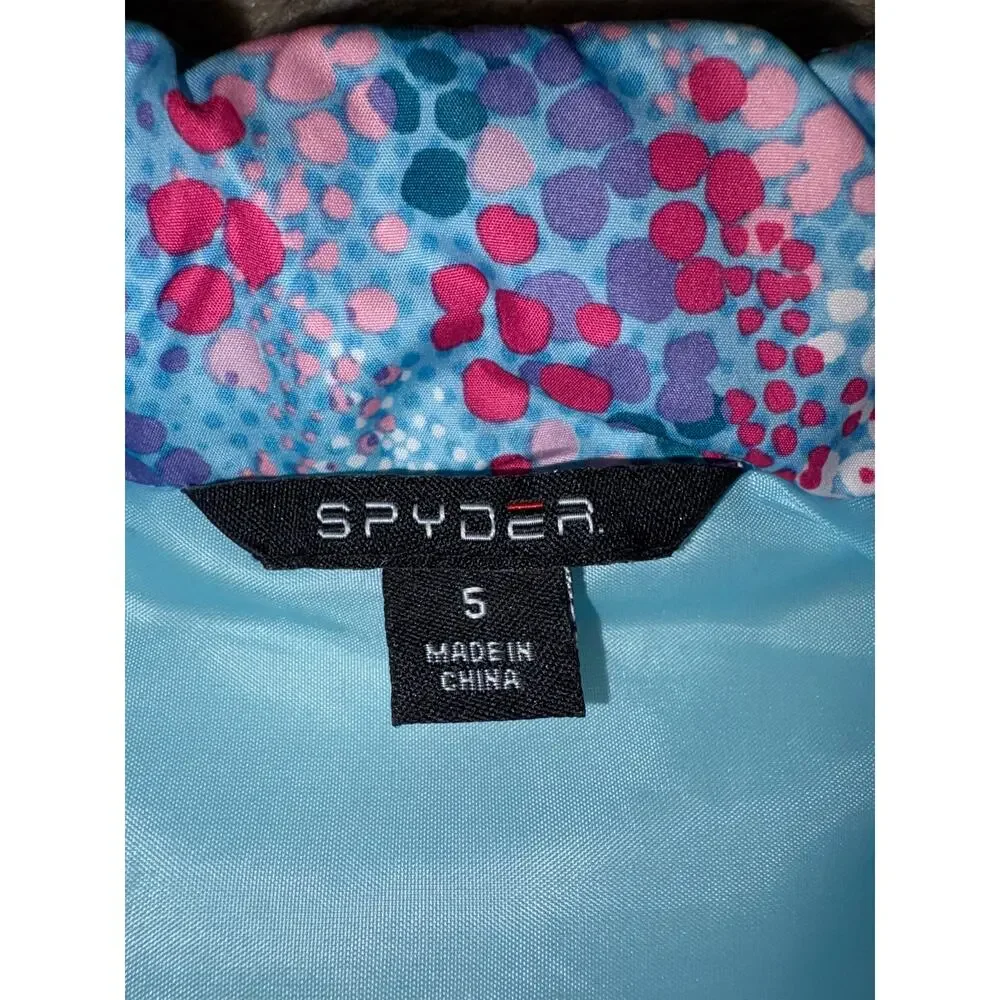 Spyder Girls Puffer Vest Size 5T